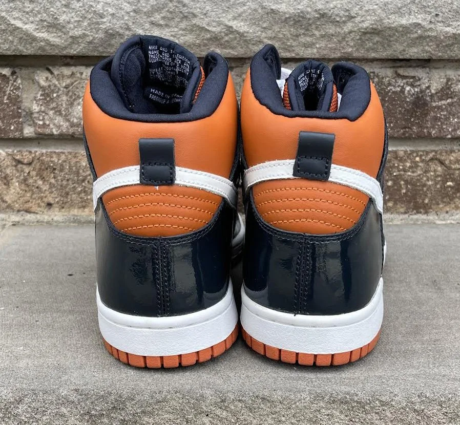 Nike Dunk High Mesa Orange / White Dark Obsidian (Size 8) DS